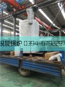 1吨贯流式燃气蒸汽锅炉发货